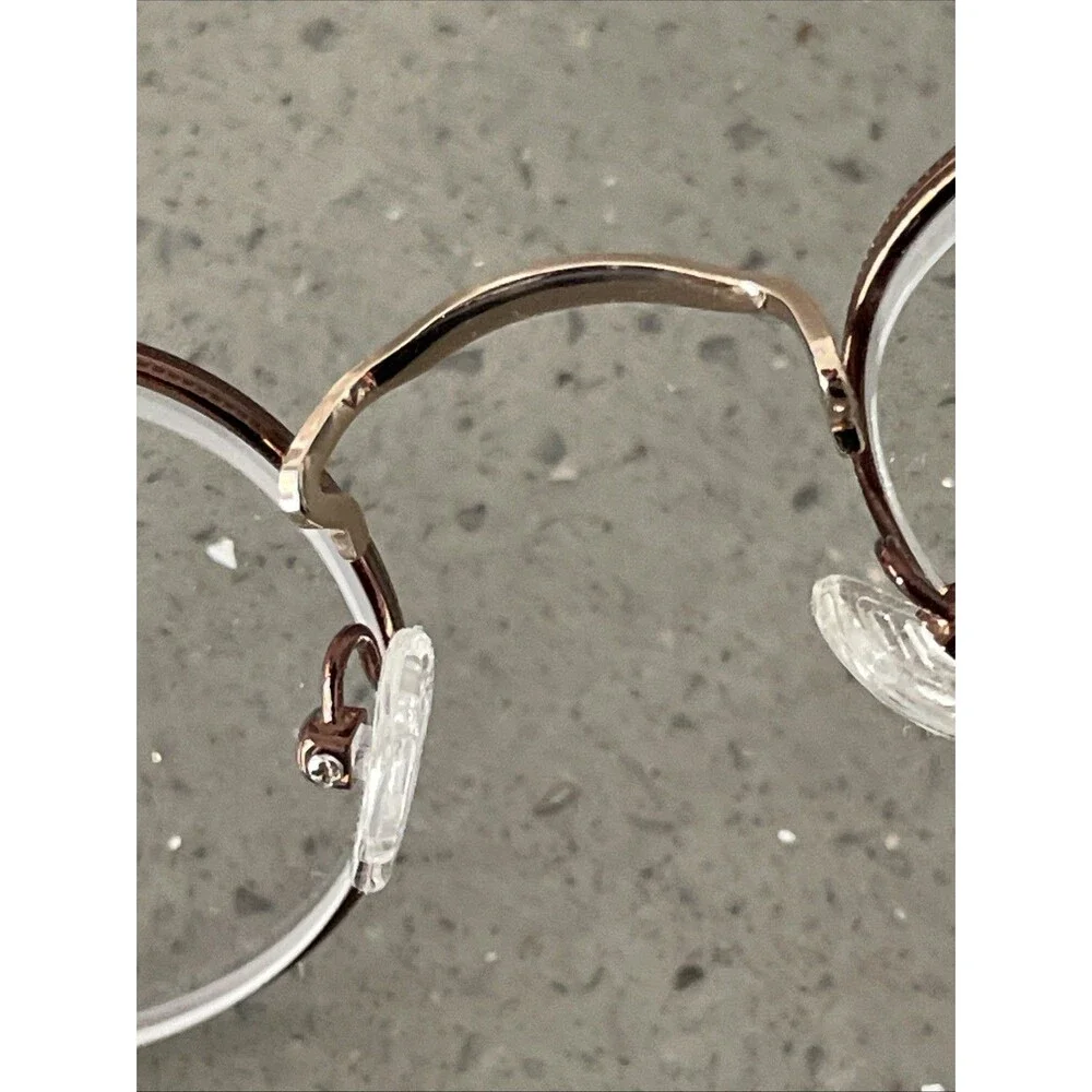Eyebuydirect Daydream 50-22-145 C1 Brown Metal Eyeglasses FRAMES ONLY